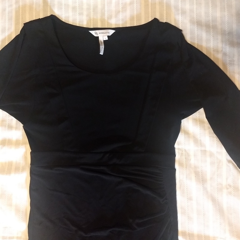 Little black perfect fit BCBG black dress small!